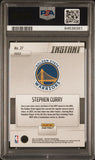 2021 Panini Instant NBA Champ Box Set #27 Stephen Curry signed PSA 10 Auto 10