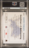 Barry Sanders 2004  Limited Limited Threads Prime#LT-9 Signed Card PSA Auto 10