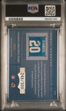 Barry Sanders 2001 Playoff Abs Mem Tool Trade#TT-2 Signed Card PSA Auto 10