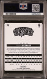 2014 Panini Hoops #78 Kawhi Leonard Signed Card PSA A Auto A Autographed