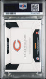 2024 Panini Treas Patches #CWS 29/49 Caleb Williams Signed PSA 8 Slabbed Bears