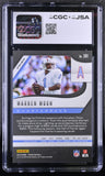 Warren Moon 2019 Panini Prizm Hyper#281 Signed Card CGC Authentic JSA Auto Auth