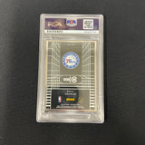 Paul George 2025 Panini 10 Years Noir Basketball#224 Signed Card PSA Autographed