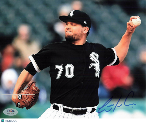 Elvis Araujo Signed Photo PSA Chicago White Sox