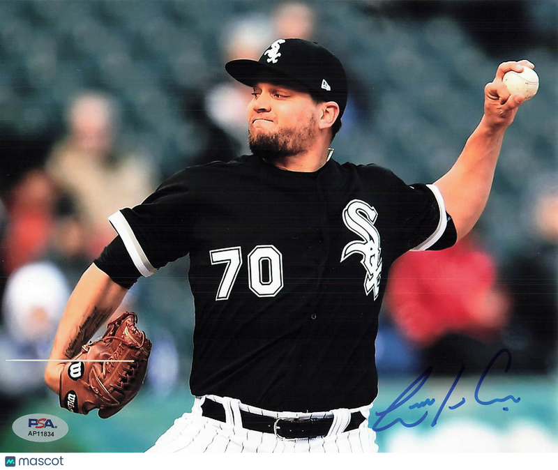 Elvis Araujo Signed Photo PSA Chicago White Sox