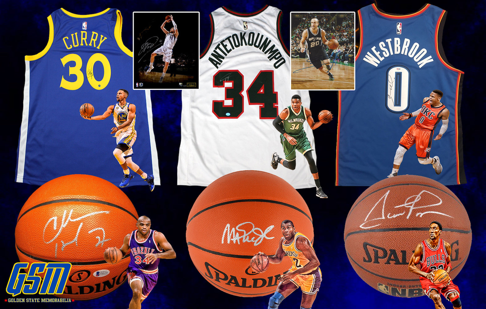 Golden State Memorabilia | GSMemorabilia Shop Sports Autographs online