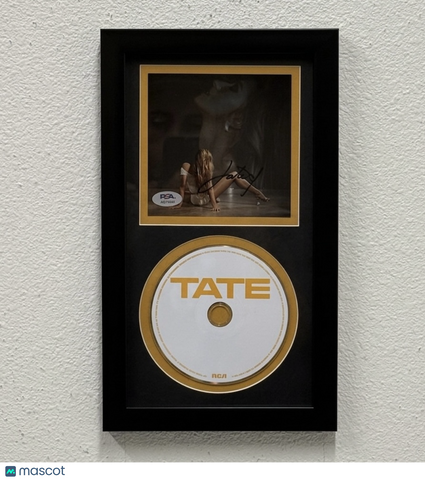 Tate McRae Signed So Close To What CD Cover Framed PSA/DNA Autographed