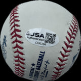 Jeremy Jeffress Signed MLB Baseball JSA Milwaukee Brewers