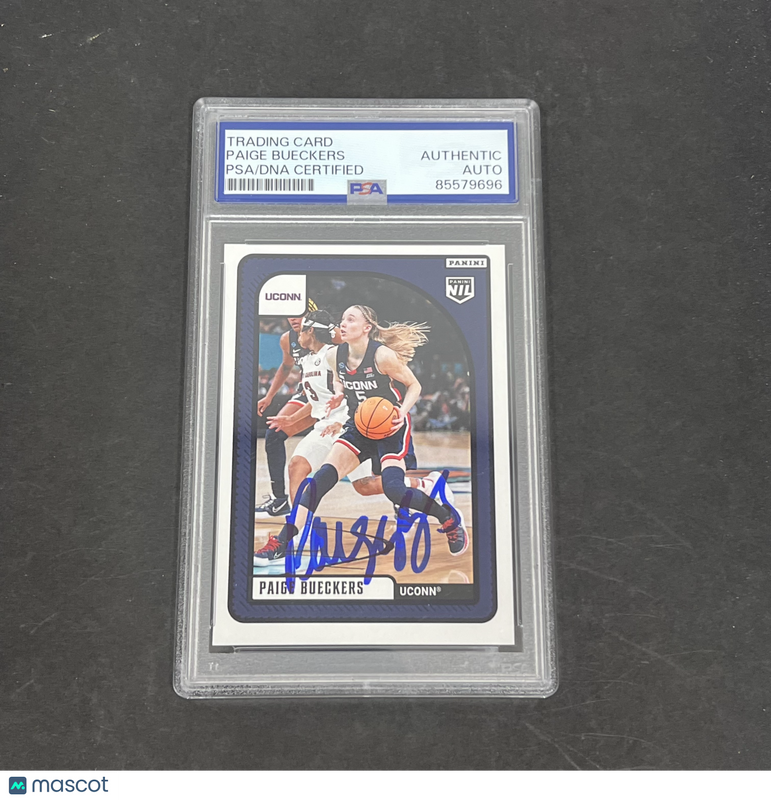 Paige Bueckers 2024 Panini NIL Signed Card PSA Autographed