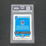 Jordan Poole 2019-20 Panini Donruss optic basketball#169 Signed Card PSA Auth