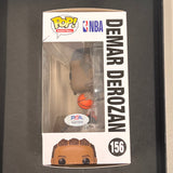 DeMar DeRozan Signed Funko Pop #156 PSA Encapsulated Autographed Chicago Bulls