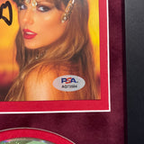 Taylor Swift signed The Life of a Showgirl Framed Display CD Album PSA Auto