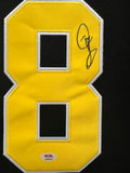 Adam Sandler Custom Framed Signed Happy Gilmore Hockey Jersey PSA Autographed