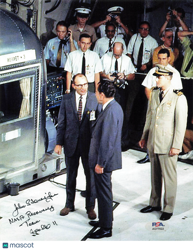 John Stonesifer Signed 8x10 Photo PSA Autographed