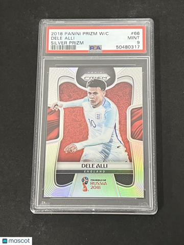 2018 Panini Prizm World Cup #66 Dele Alli PSA 9