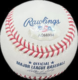 Madison Bumgarner San Francisco Giants Signed Baseball MLB PSA