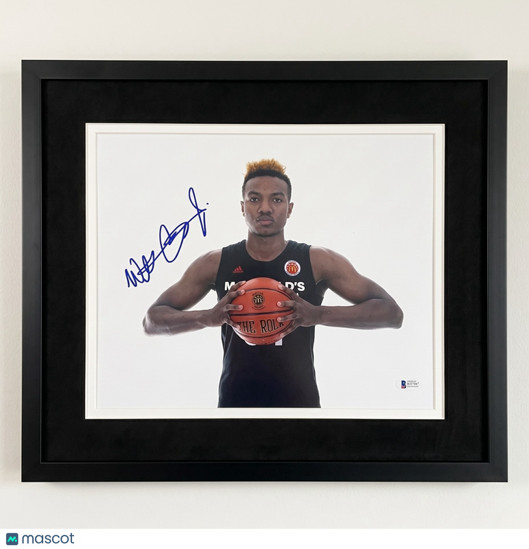 Wendell Carter Jr. McDonald's Basketball Signed 11x14 Custom Framed Photo BAS