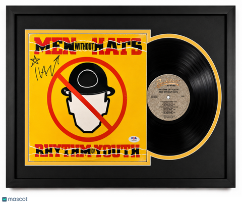 Ivan Doroschuk Signed Men Without Hats Customed Framed Vinyl PSA Album Auth