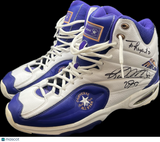 Karl Malone Signed Basketball Shoes Utah Jazz