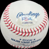 Tim Lincecum San Francisco Giants Signed Baseball MLB PSA
