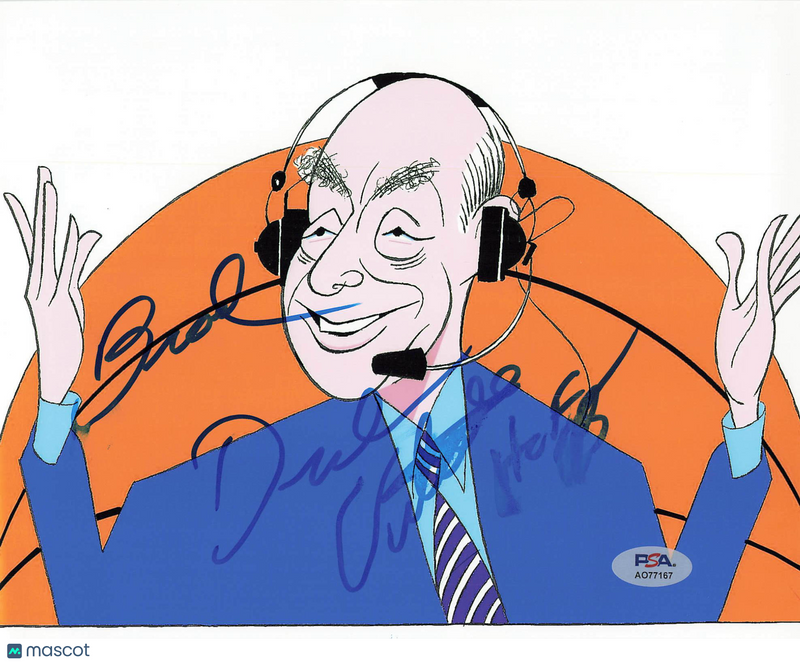Dick Vitale Signed Photo PSA