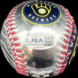 Addison Russell Signed MLB Baseball JSA Chicago Cubs