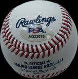 Anthony Rizzo Signed MLB Baseball PSA Chicago Cubs