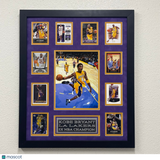 Kobe Bryant Custom Framed Display Los Angeles Lakers Basketball Frame