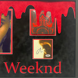 The Weeknd Signed CD Cover Framed PSA/DNA Autographed Hurry Up Tomorrow