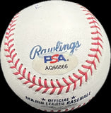 Giancarlo Stanton New York Yankees Signed Baseball MLB PSA