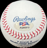 Barry Larkin Signed MLB Baseball PSA Cincinnati Reds
