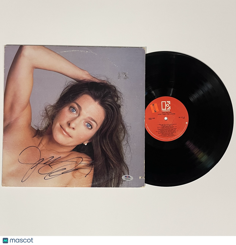 Judy Collins Signed Hard Times for Lovers Album PSA Autographed