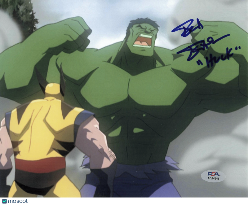 Fred Tatasciore signed 8x10 Photo Hulk PSA Autographed