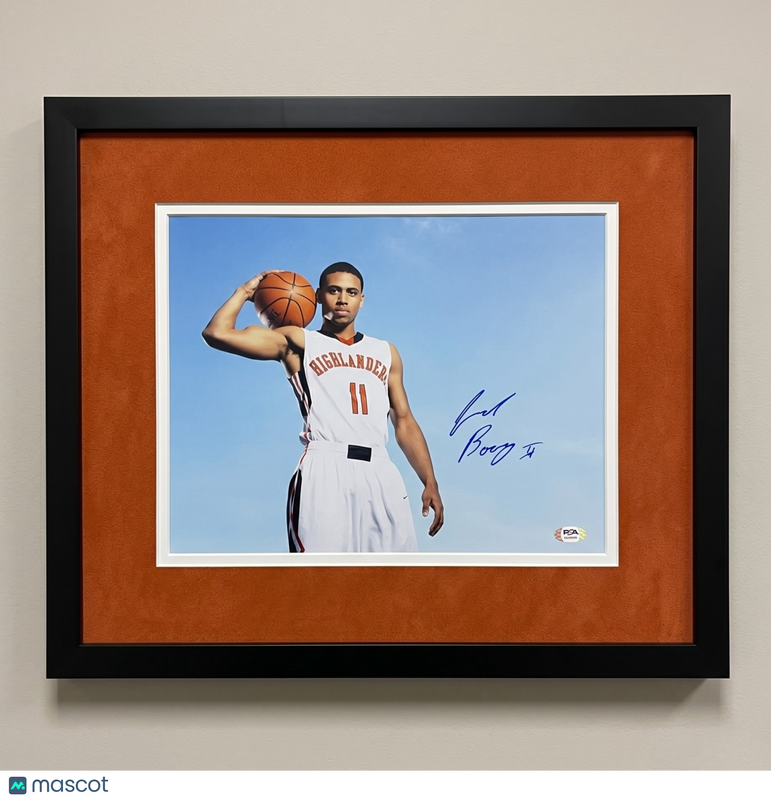 Joel Berry Lake Highland Prep Highlanders Signed 11x14 Custom Framed Photo PSA