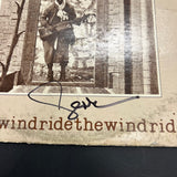 Jesse Colin Young Signed Ride the Wind Custom Framed Vinyl PSA Album autographed