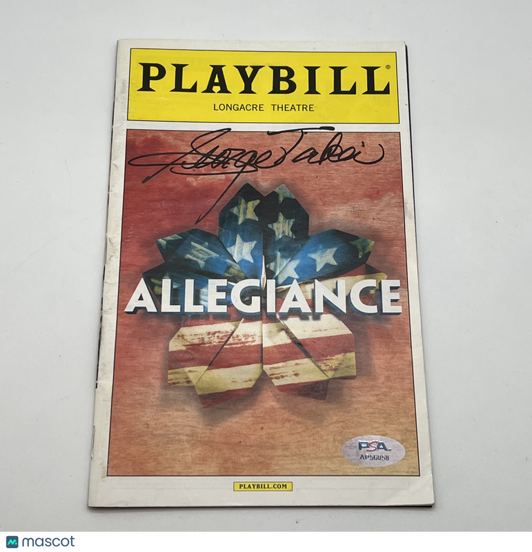 George Takei Signed PLAYBILL PSA/DNA Autographed