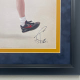 Caitlin Clark Custom Framed Lithograph signed by Artist Tony Santiago Fever