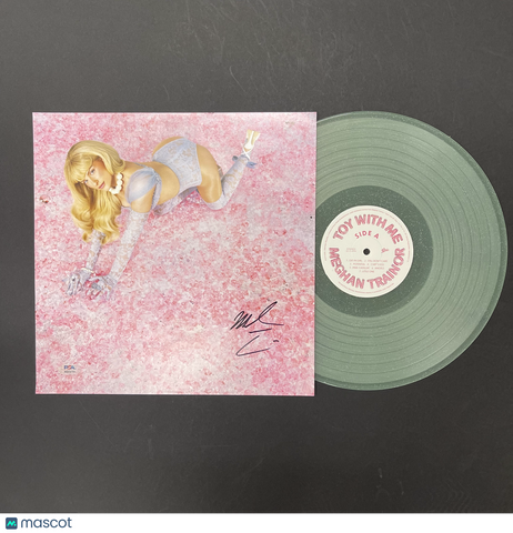 Meghan Trainor Signed Toy With Me  Vinyl Album PSA Auth