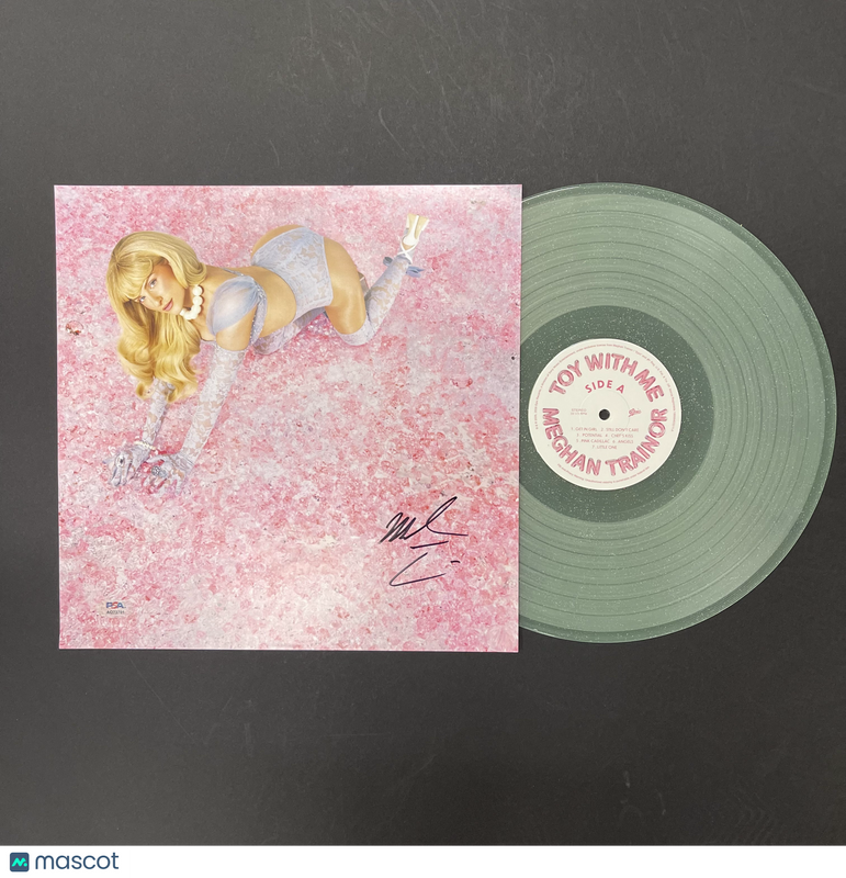 Meghan Trainor Signed Toy With Me  Vinyl Album PSA Auth