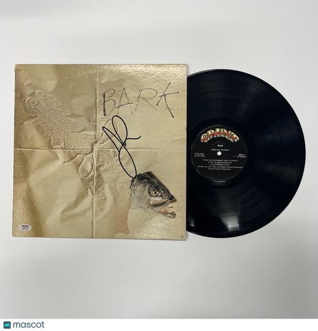 Jorma Kaukonen Signed Bark Vinyl Album PSA Autographed