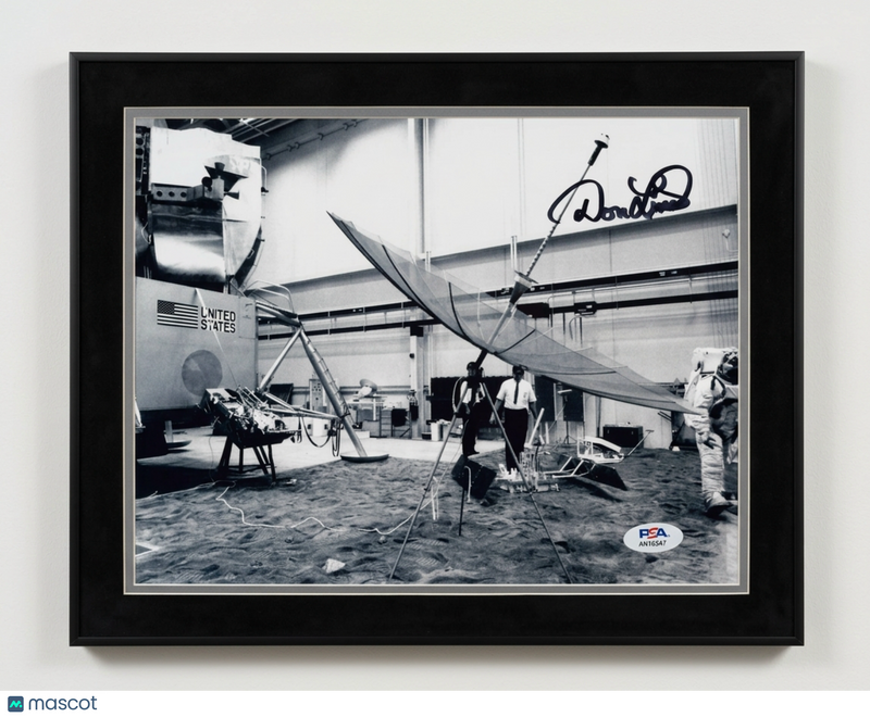 Don L. Lind Signed 8x10 Framed Photo PSA Autographed