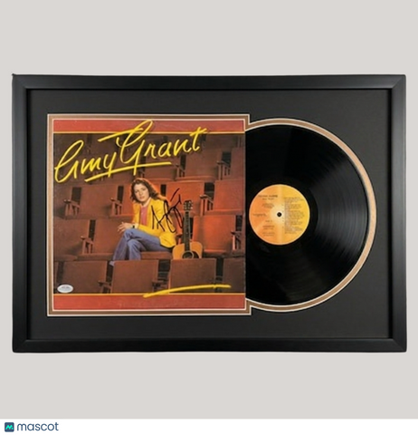 Amy Grant Signed Custom Framed Vinyl Album PSA Autographed