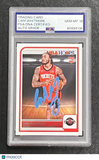 2023-24 Panini NBA Hoops#265 Cam Whitmore Signed Card PSA Auto 10 Slabbed Rocket