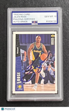 1996-97 Upper Deck Collector's Choice Basketball #258 Jalen Rose Signed Card Aut