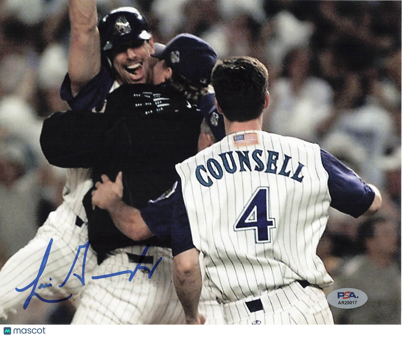 Luis Gonzalez Arizona Diamondbacks Signed 8x10 Photo PSA