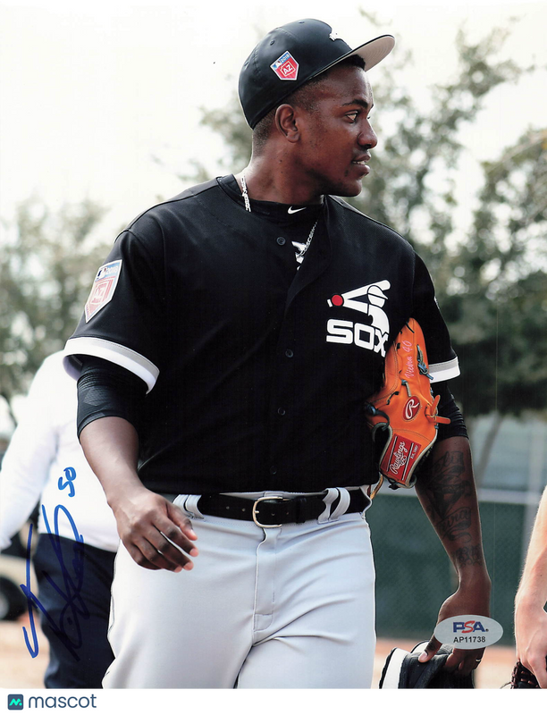 Thyago Vieira Chicago White Sox Signed 8x10 Photo PSA
