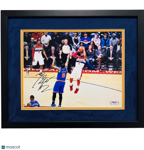 John Wall Washington Wizards Signed Basketball 11x14 Custom Framed Photo PSA