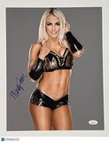 Amanda Rose Saccomanno Signed Wrestling 11x14 Photo JSA Autographed
