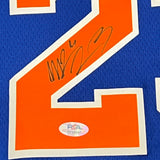 Mitchell Robinson Signed Jersey PSA New York Knicks Autographed