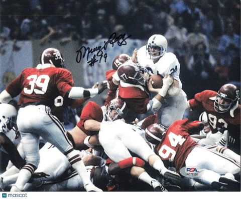 Murray Legg Signed Alabama Crimson Tide Football 8x10 Photo PSA Autographed